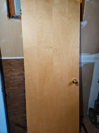30" X 80" Wood Panel Interior Door