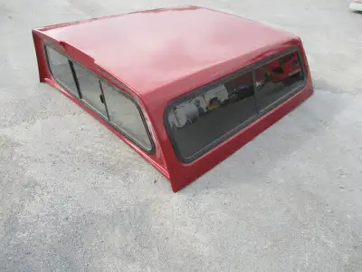 Leer Truck Cap, Dodge Ram 6.4 ft. 2009 to 2018 Front and Side Window Slider, Side Screen, Very Good...