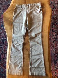 Brand new Old Navy Girls Bookcut Khaki pants