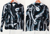 NEW - Lana Lee - Women's Swirl Print Jacket Coat (Size 10)