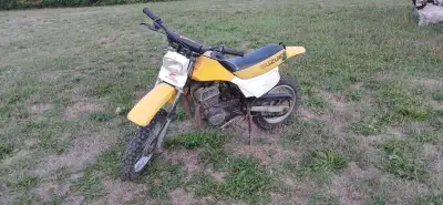 1998 Suzuki DS 80 80 CC Runs good, always starts, good tires Son outgrew it