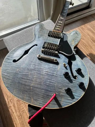 2015 Gibson Memphis ES 335 Indigo Stain Limited Electric Guitar, View more