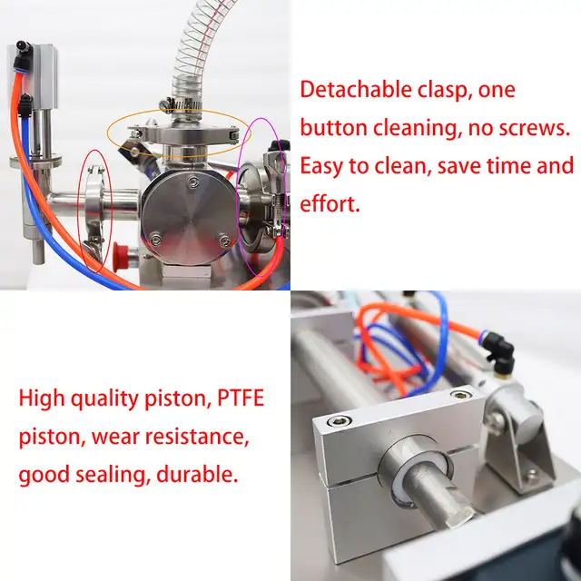 10-100ml Pneumatic Dual-Use Paste Liquid Filling Machine160418 in Other in City of Toronto - Image 8