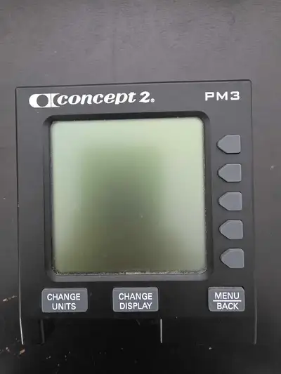 Concept 2 PM3 monitor from a concept2 rowing machine. Works perfectly. I upgraded to a PM5. This is...