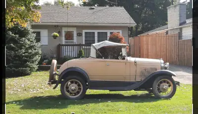 1931 Ford Model A Coupe Driven 123,456 kilometers Roadster came from Nevada All work done in Fort Er...