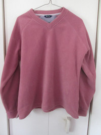ladies pink sweatshirt (size 16 - new - never worn)