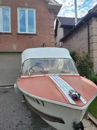 Boat 14 foot, motor and trailer 
