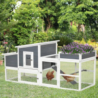 76" Wooden Chicken Coop