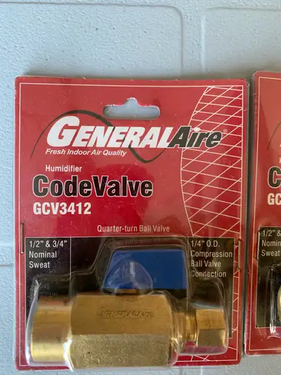 humidifier code valves- new , View more