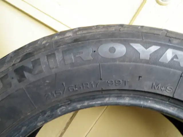 Two Used Uniroyal Tiger Paw Tires in Tires & Rims in Bedford - Image 3