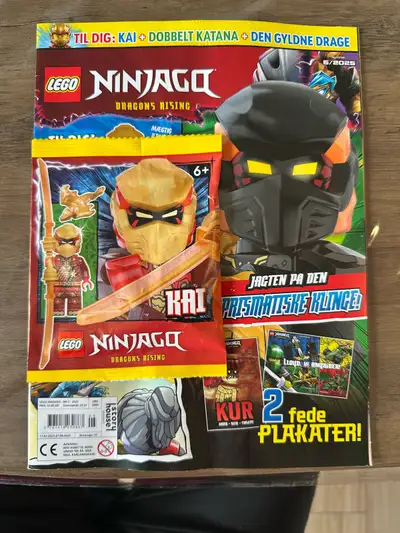 LEGO Ninjago Dragons Magazine 2025 Exclusive Kai Mini, View more