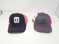 New! Pink! International and john deere hats