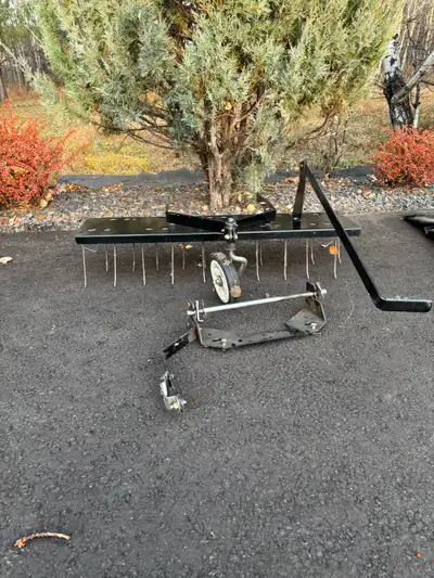 De-Thatcher for Lawn Tractor For Sale. Great for a large yard, or small acreage to de-thatch your ya...