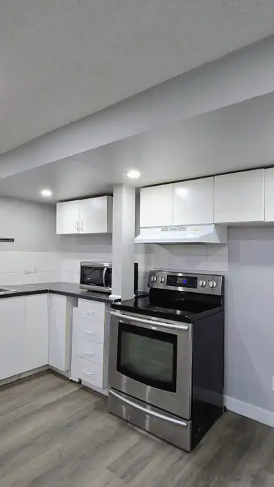 We are renting out a bright, clean, and modern 1-bedroom, 1-bathroom legal basement suite located in...