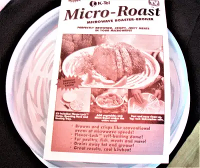 SAVE $$$$ ELECTRICITY, MICROWAVE ROASTER, BROWNER - FOR HOT DAYS, View more