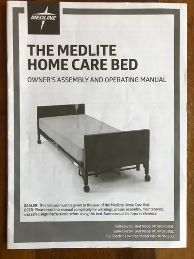 Electric Hospital Bed - excellent condition, View more