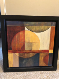 Art - Earth Matrix I  24” x 24” $125 Wood art inside 29” x 29”