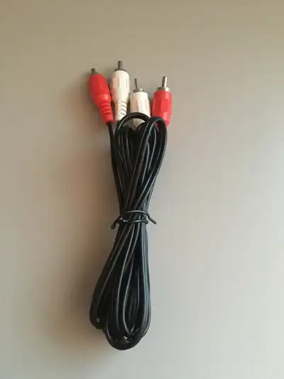 Cable Audio Rouge - Blanc, View more