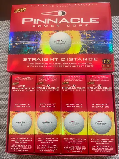 Pinnacle Golf Balls 12 pk NEW, View more