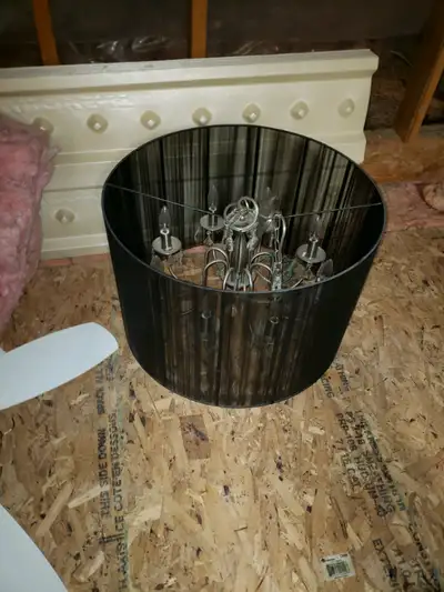 Large Black Crystal Chandelier , View more