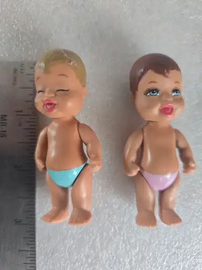 Barbie Happy Family Newborn Babies Twins Mattel. In Mill Woods., View more