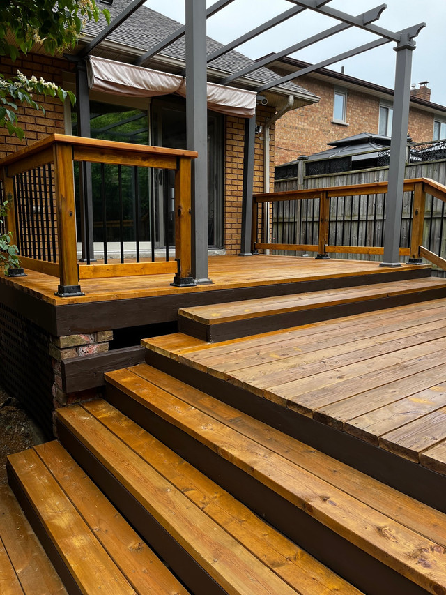 Deck Refinishing- Sanding and Staining in Other in Oshawa / Durham Region - Image 4