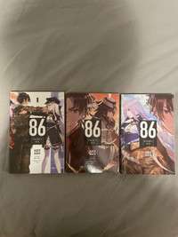 Eighty-Six (86) Light Novel Set 1-3