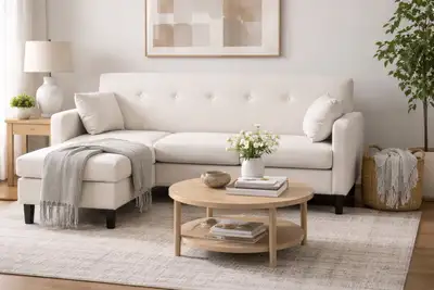 Never Used 3-Seater Sectional Sofa | Like New | Free Delivery, View more