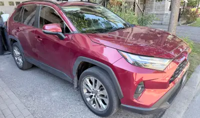 Pristine, 1-owner 2024 Toyota RAV4 XLE Premium AWD with 62,500 km, clean title, zero accidents, and...