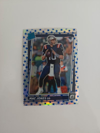 2021 Panini Donruss Optic Mac Jones Stars Rookie Card