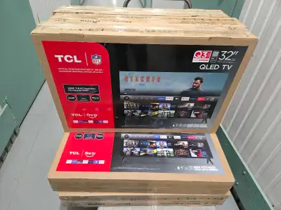 smart tv tcl 32p Qled neuf FullHD 1080p wifi youtub netflix boît, View more