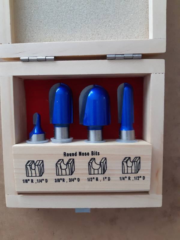 CRAFTEX BLUE TORNADO ROUTER BITS SET Power Tools Ottawa Kijiji