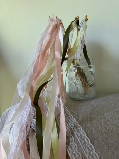 Ribbon Wands-Vase for Wedding or Parties, View more