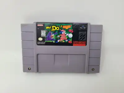 Mr. Do! SNES Super Nintendo, View more