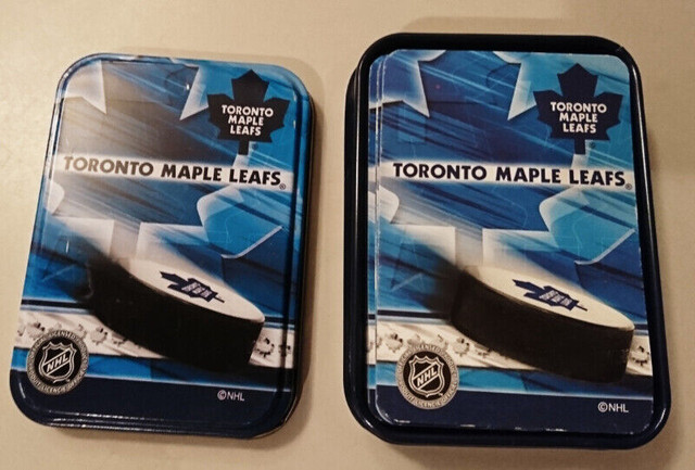 Royal Specialty Toronto Maple Leafs Playing Card Deck Tin in Arts & Collectibles in Oshawa / Durham Region - Image 2