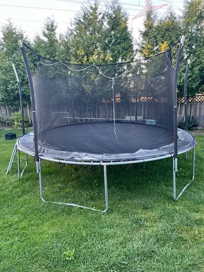 trampoline (15 by 17) , View more
