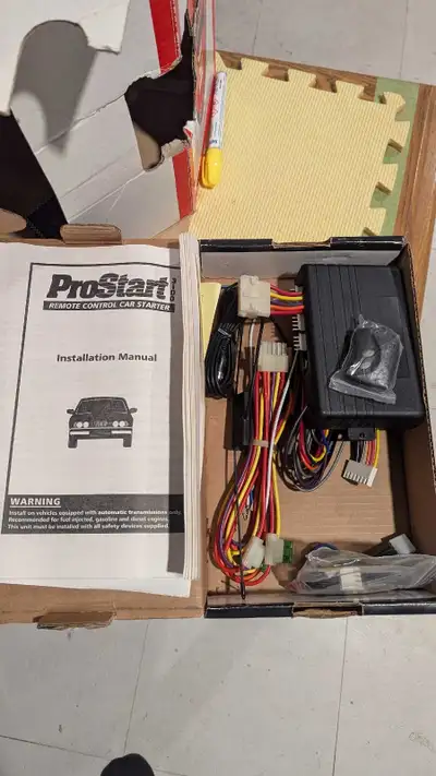 Older remote starter. Bought for my 90s Ford never ended up finishing. If you have a use for this gi...