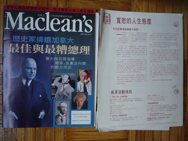 Chinese magazines of Canada + Hong Kong + more           p430-37 in Magazines in City of Toronto - Image 9
