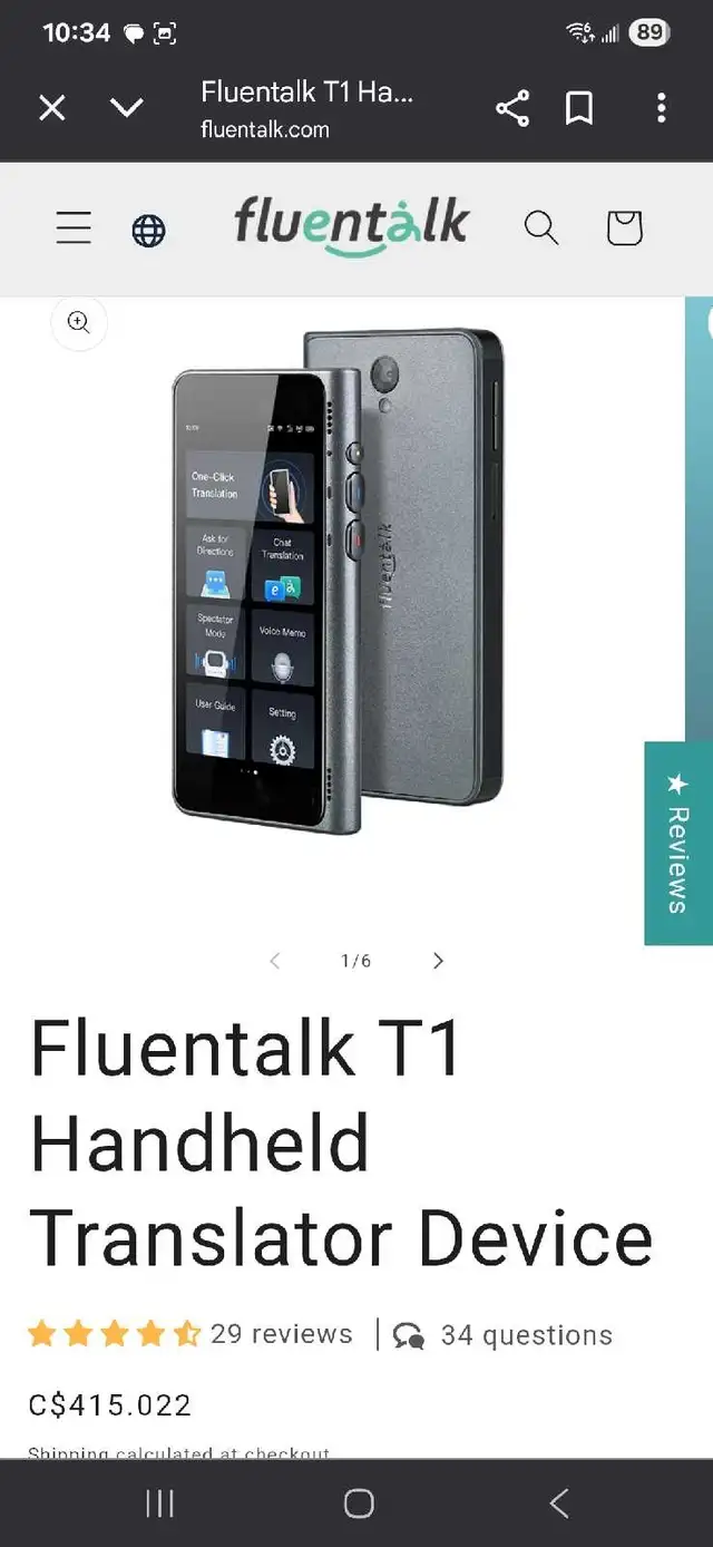 Timekettle T1 Language Translator64208546460289123