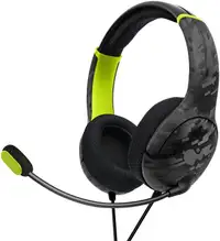NEW AIRLITE Wired Headset (PDP) Electric Carbon for Xbox and PC