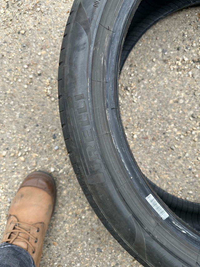 2 tire 255/40R20 Pirelli P zero Summer tire in Tires & Rims in Edmonton - Image 3