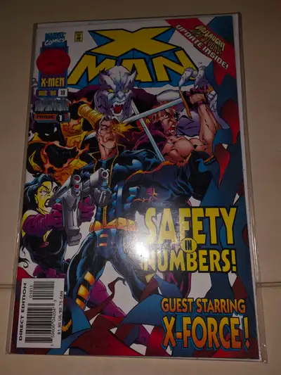 X Men Safety In Numbers GuestXForce Marvle Comics Magazine Novel, View more