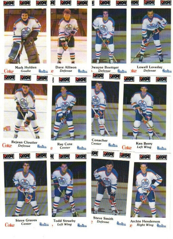 NOVA SCOTIA OILERS .... 1984-85 .... Complete 26 Card Team Set in Arts & Collectibles in City of Halifax - Image 3