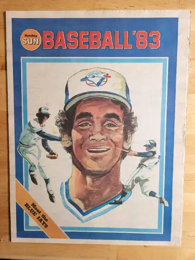 Blue Jays Toronto Sun 1983 Insert, View more