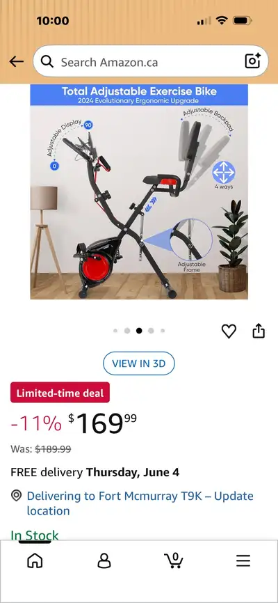 Advenor Exercise Bike, View more