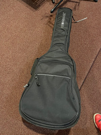 Crossrock guitar case and Denver guitar