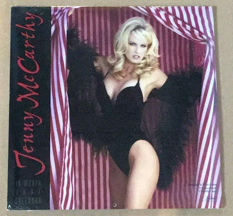 1997-NEW-Jenny McCarthy 16 Month Calendar Pin-Up Poster 12X12 | Arts