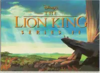 Lion King / Roi Lion Complete set SERIES 2Trading Cards