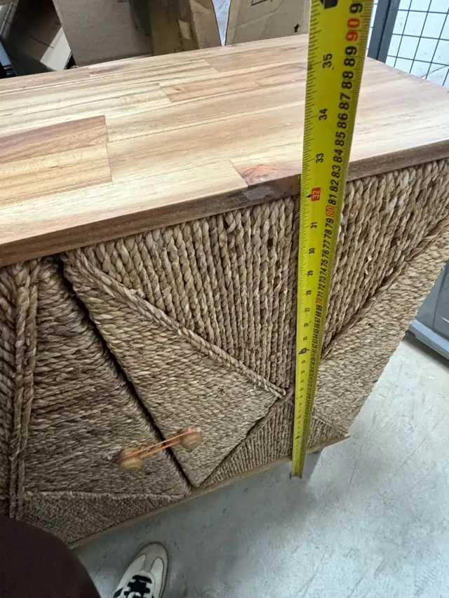 rattan side board buffet cupboard in Hutches & Display Cabinets in City of Toronto - Image 10