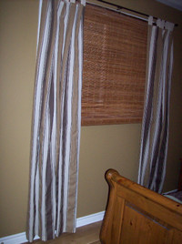Curtains, duvet cover